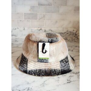 Alpine Design Womens Brushed Bucket Hat Autumn Plaid OSFM 100% Polyester